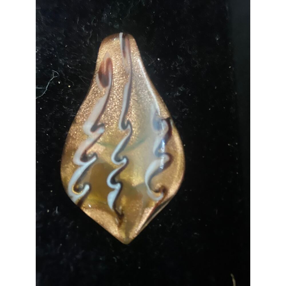 Murano Like Glass Pendant